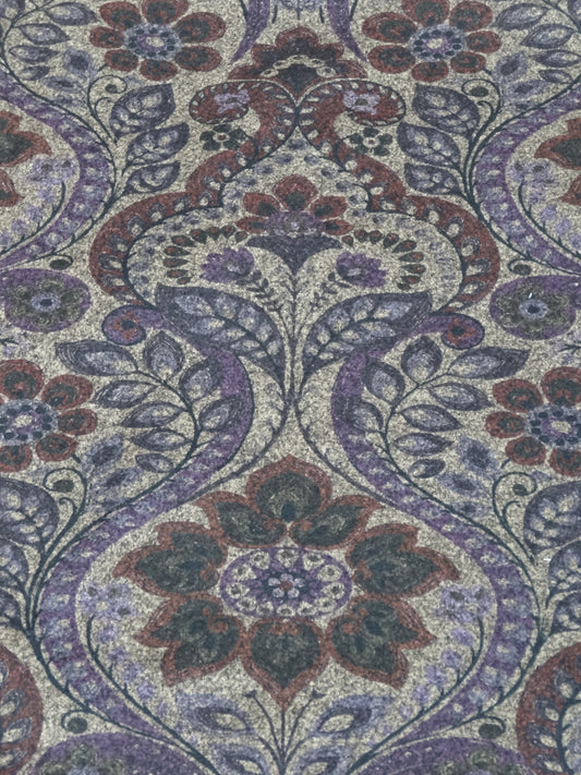 Remnant - 2.8m* Paisley Printed Ponte