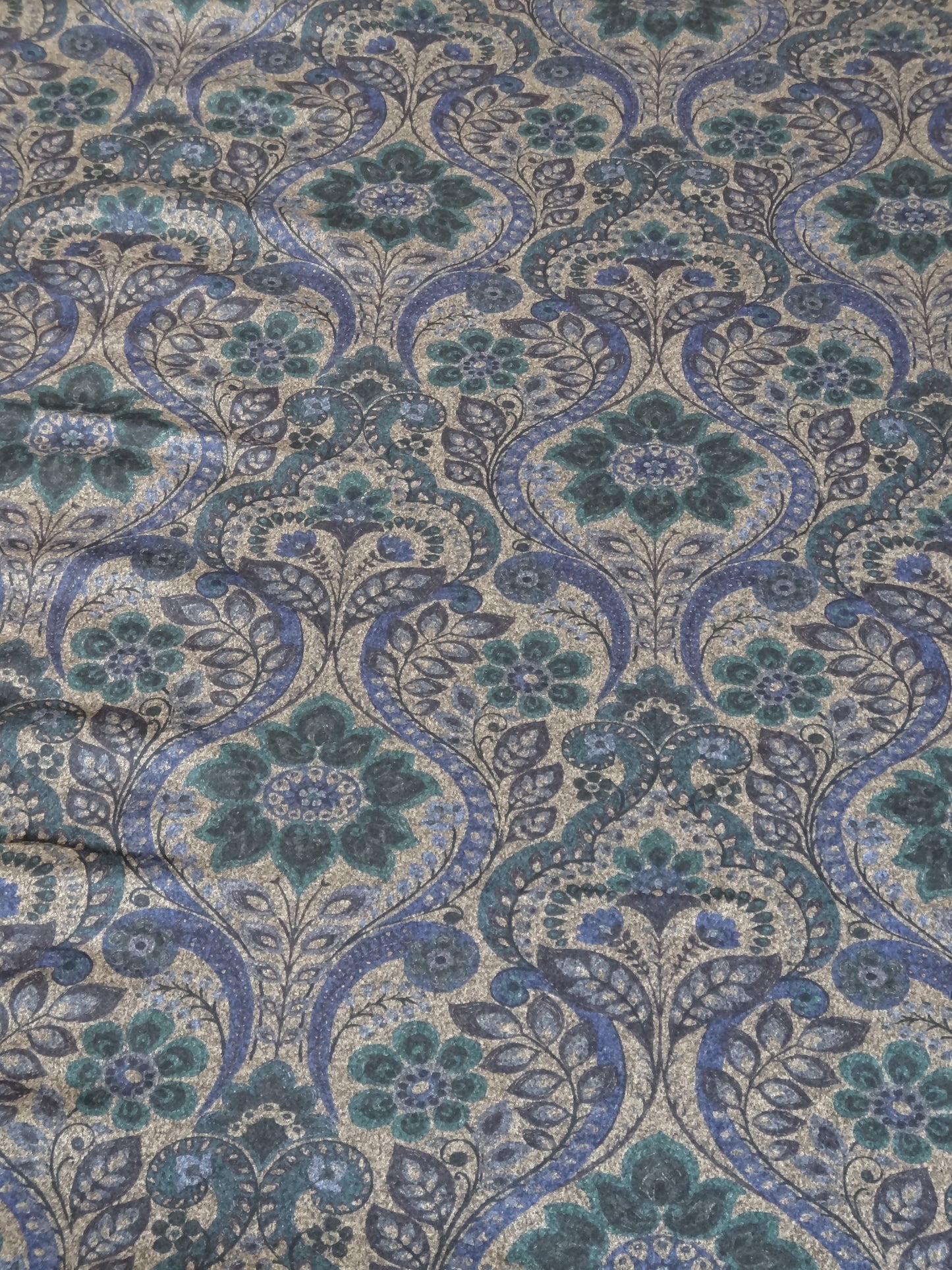 Remnant - 1.7m Paisley Printed Ponte