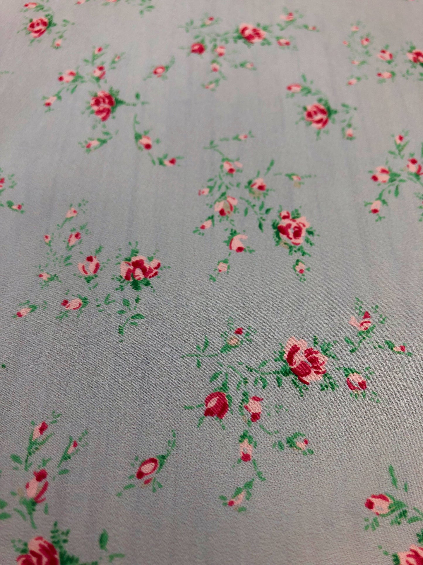 Cottage Floral Silk Viscose CDC