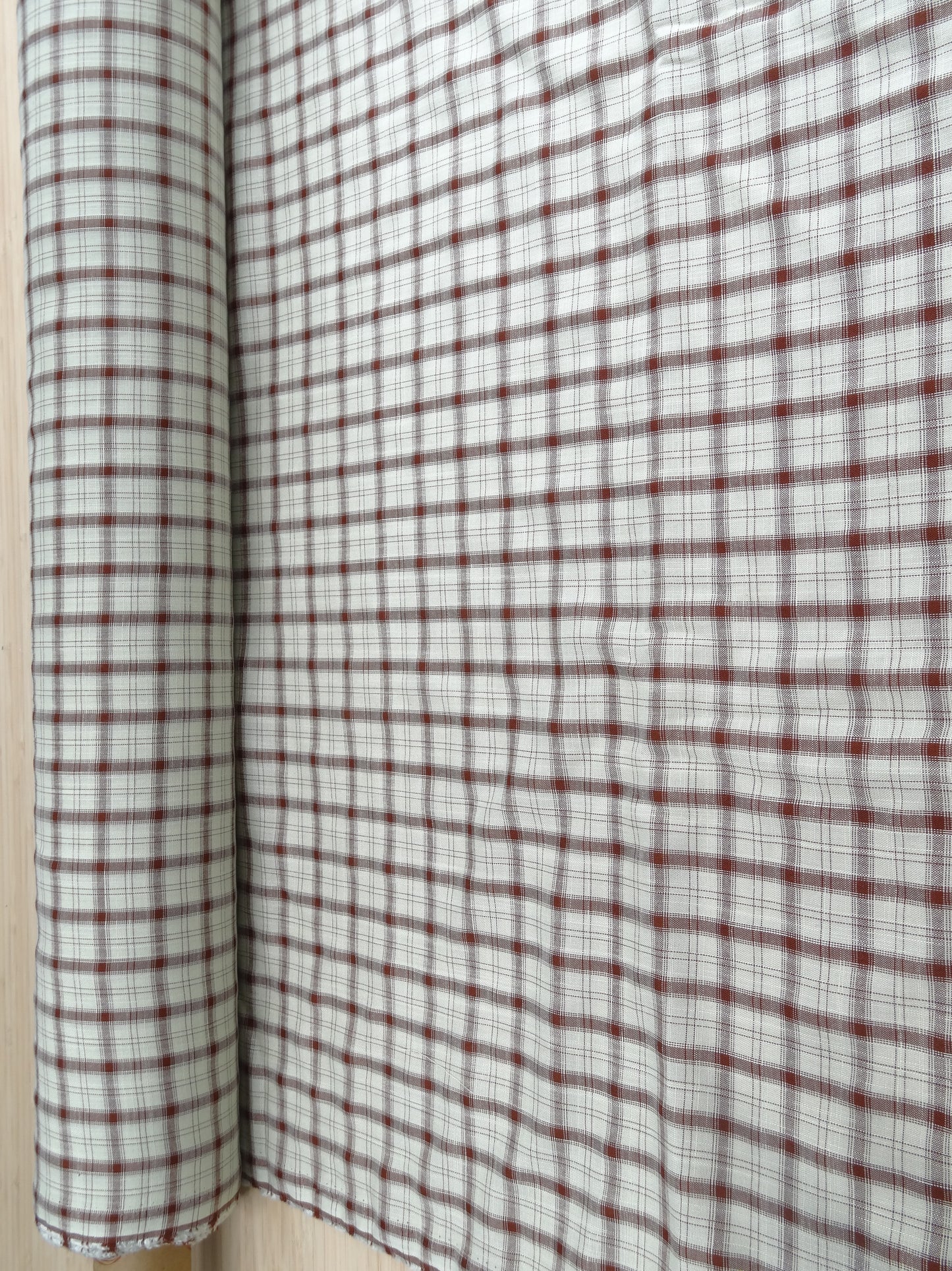 Fine Yarn Dyed Woven Check