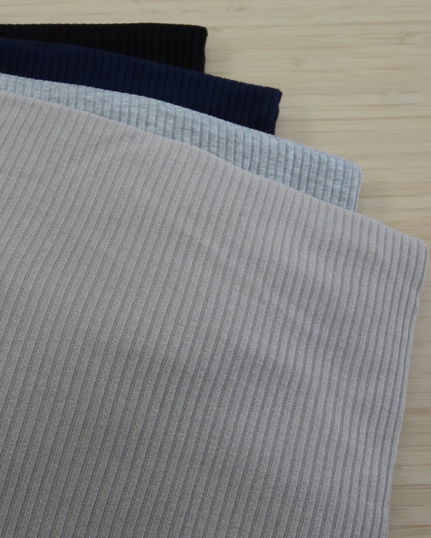 Remnant - 3.4m Rayon Rib Knit Pack #2