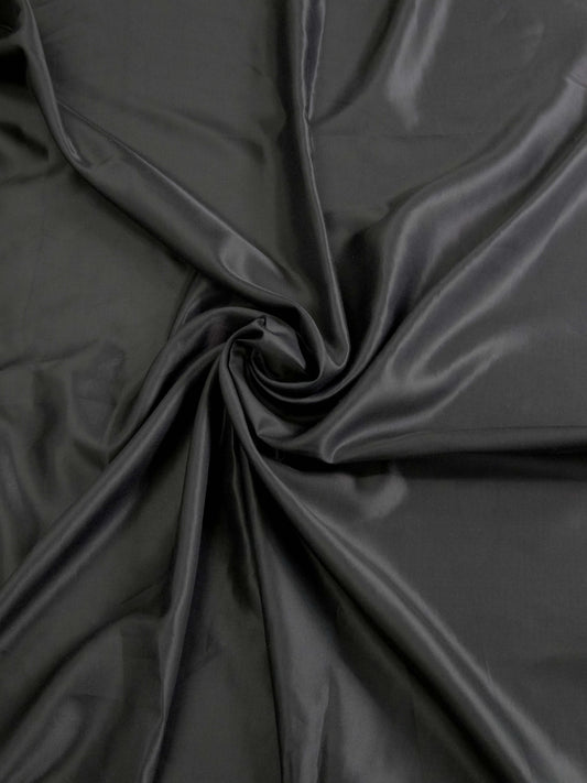 Remnant - 3.2m Black Silk Cotton Blend