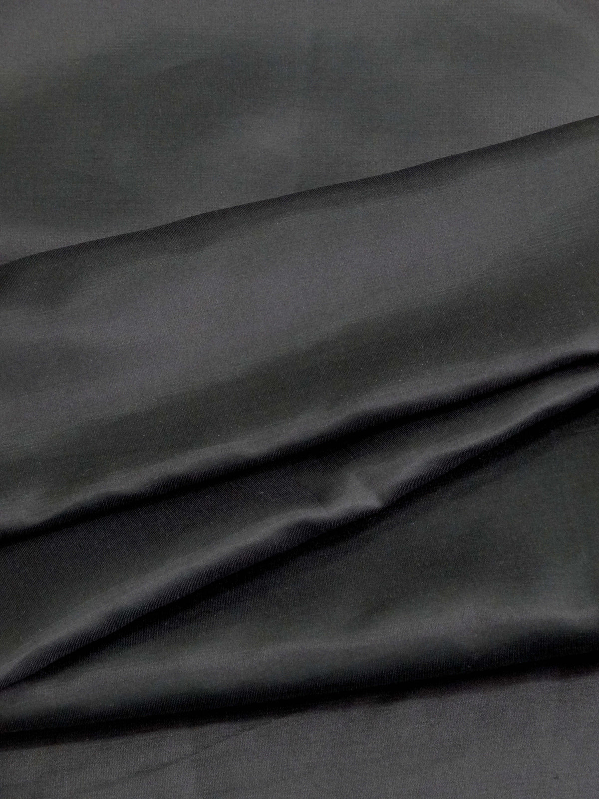 Remnant - 3.2m Black Silk Cotton Blend