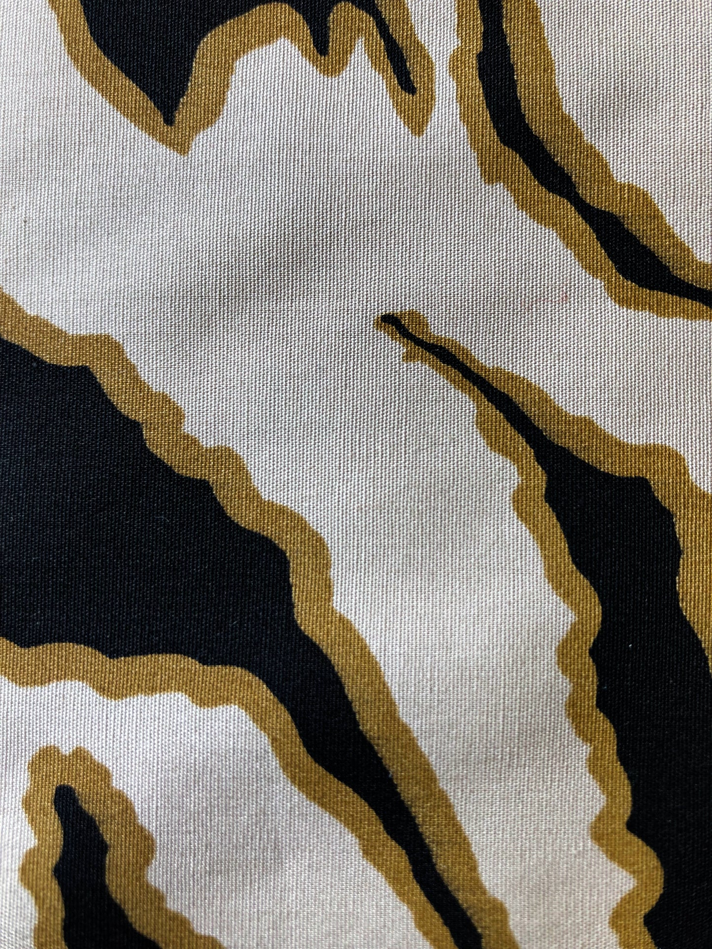 Tiger Printed Cotton Poplin