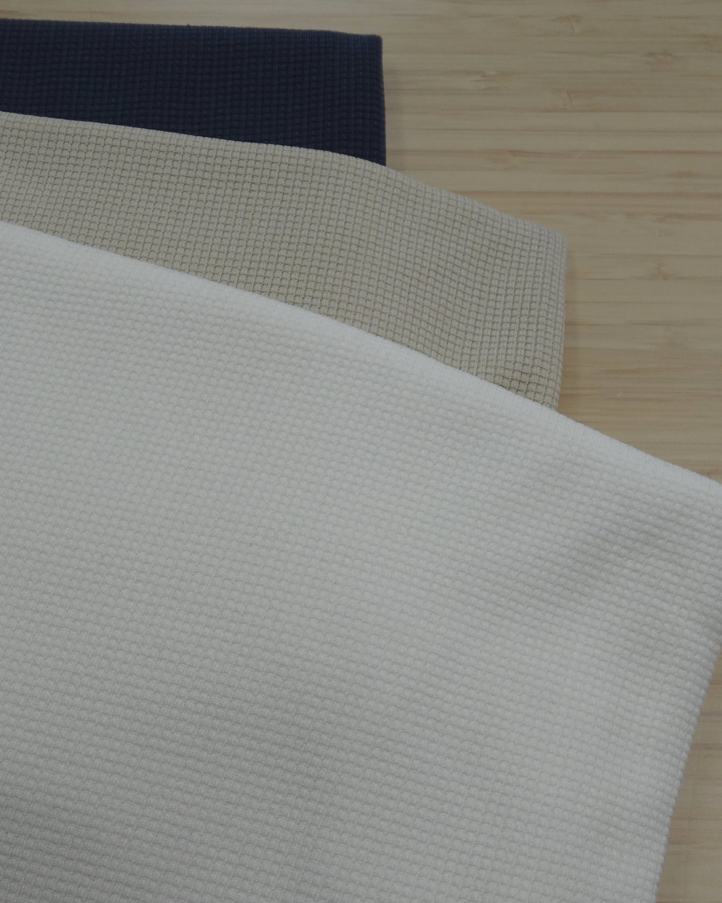 Remnant - 2.6m Waffle Modal Blended Knit Pack #2
