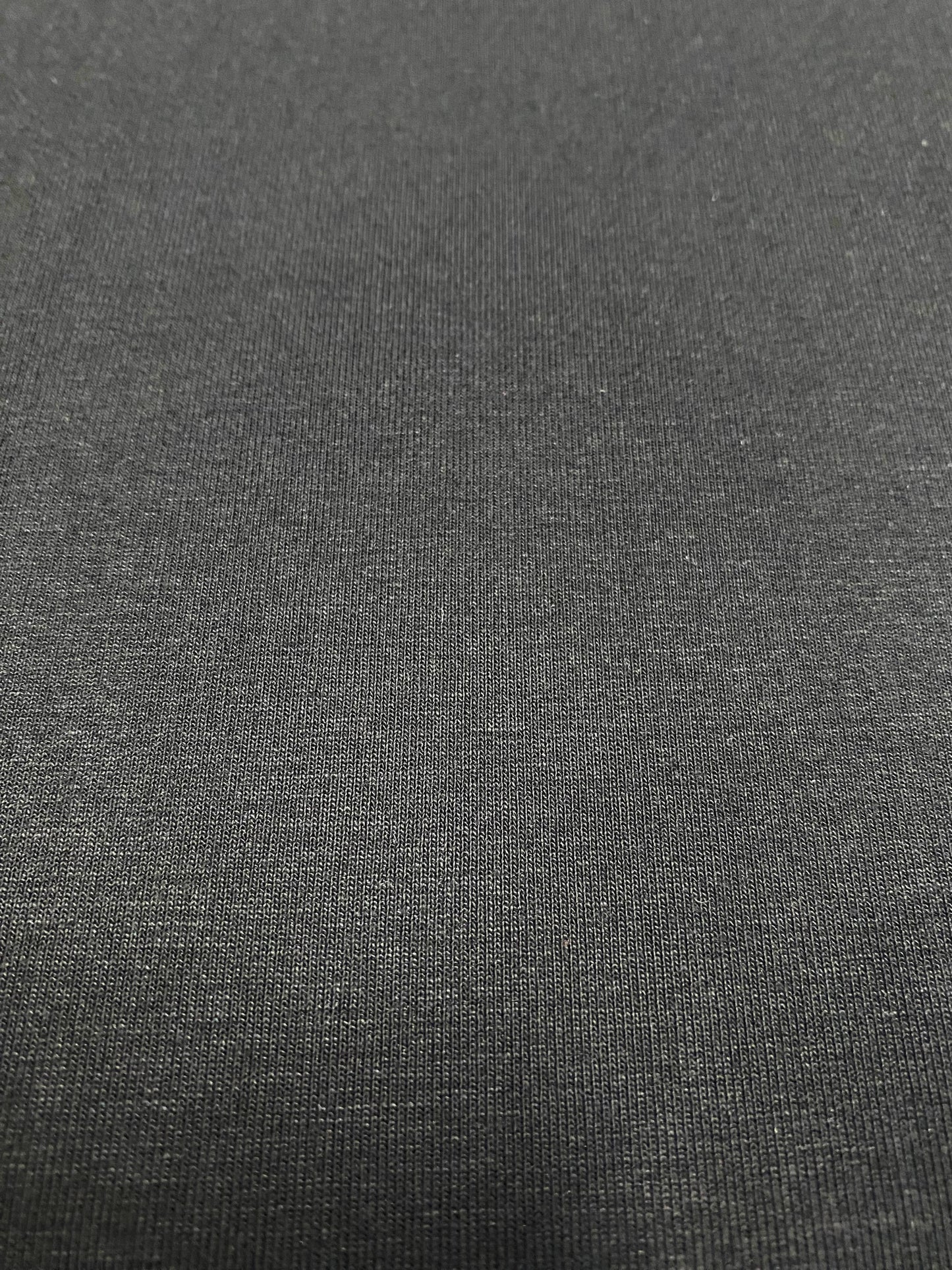 Lightweight Black Jersey Knit