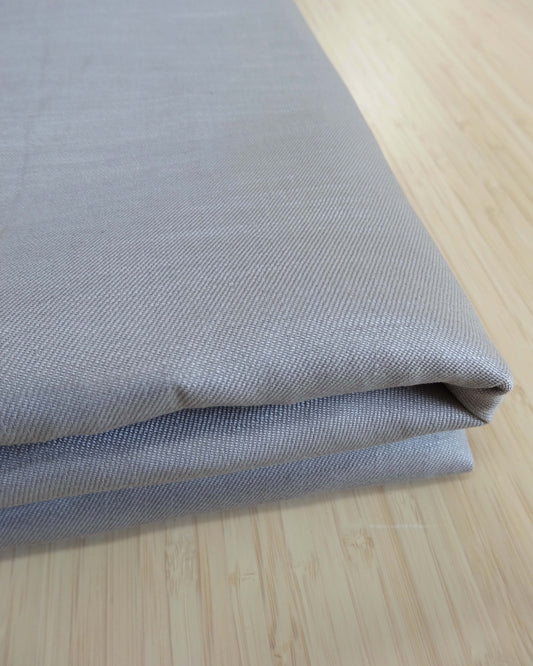 Remnant - Grey Linen Blended Twill
