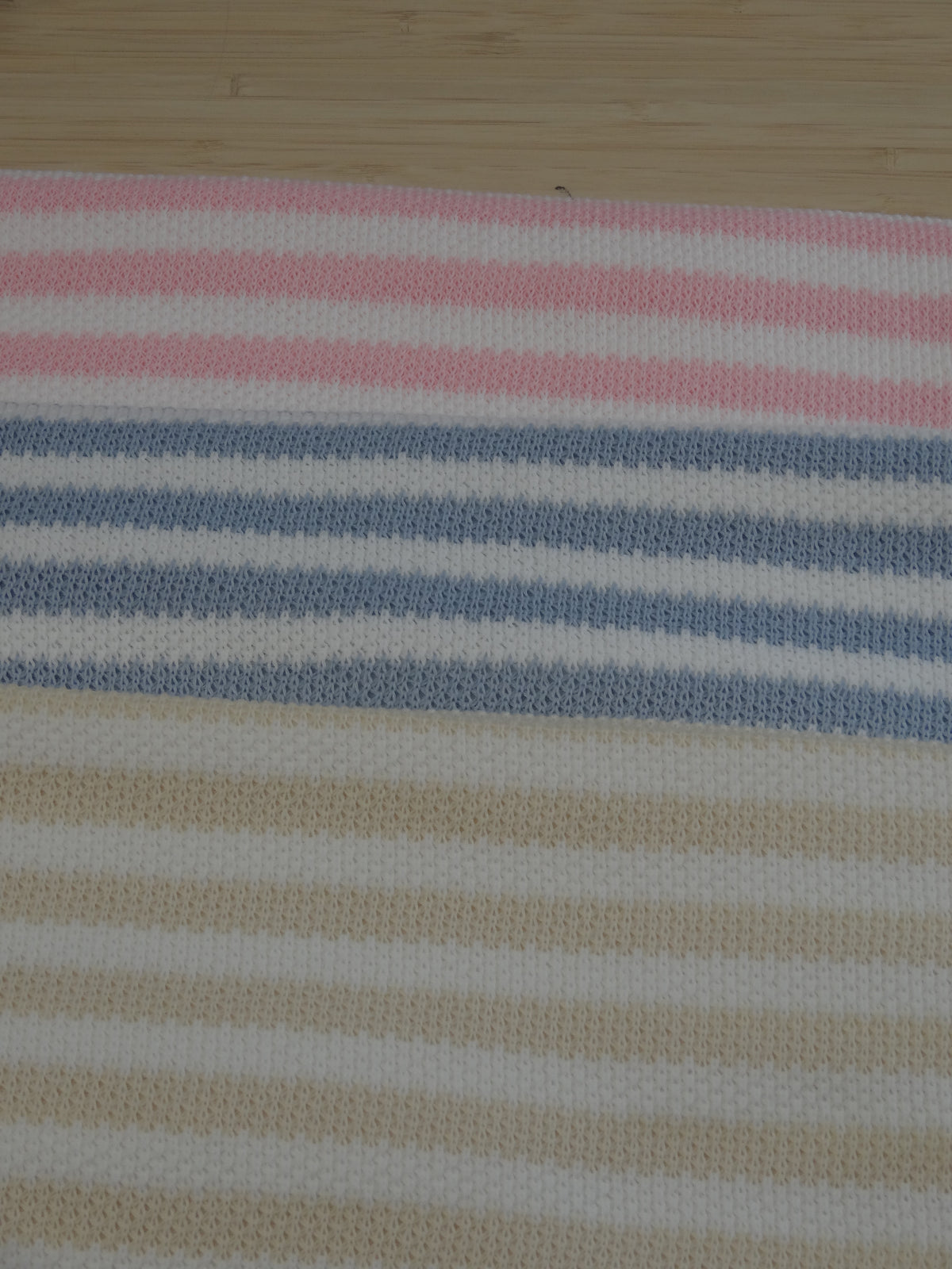 Remnant - 2.m Striped Rib Knit Pack #2