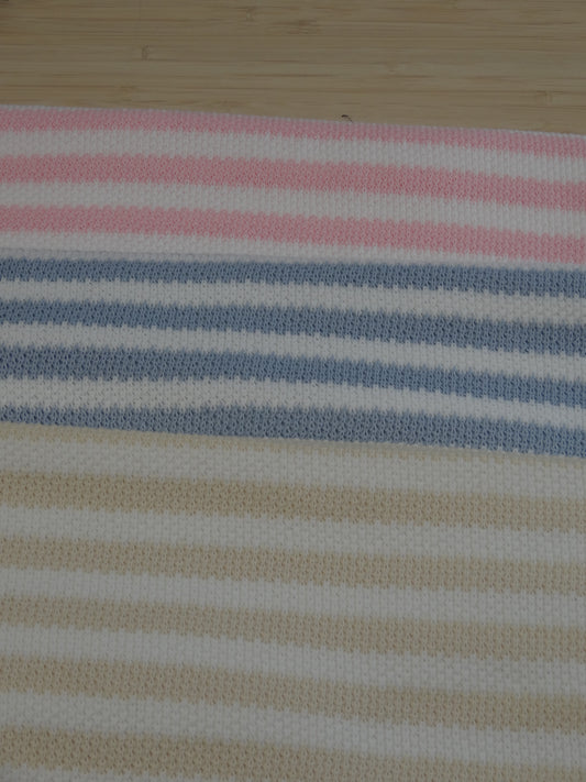 Remnant - 2.m Striped Rib Knit Pack #2