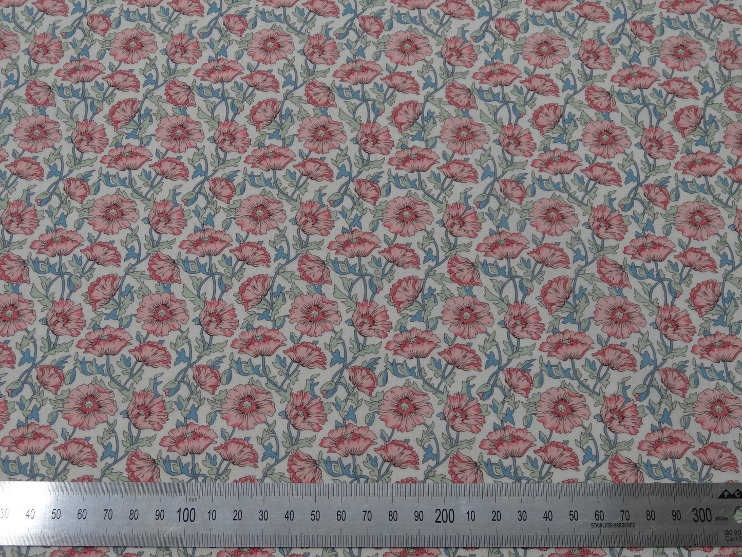 Floral Printed Cotton Voile - Pink