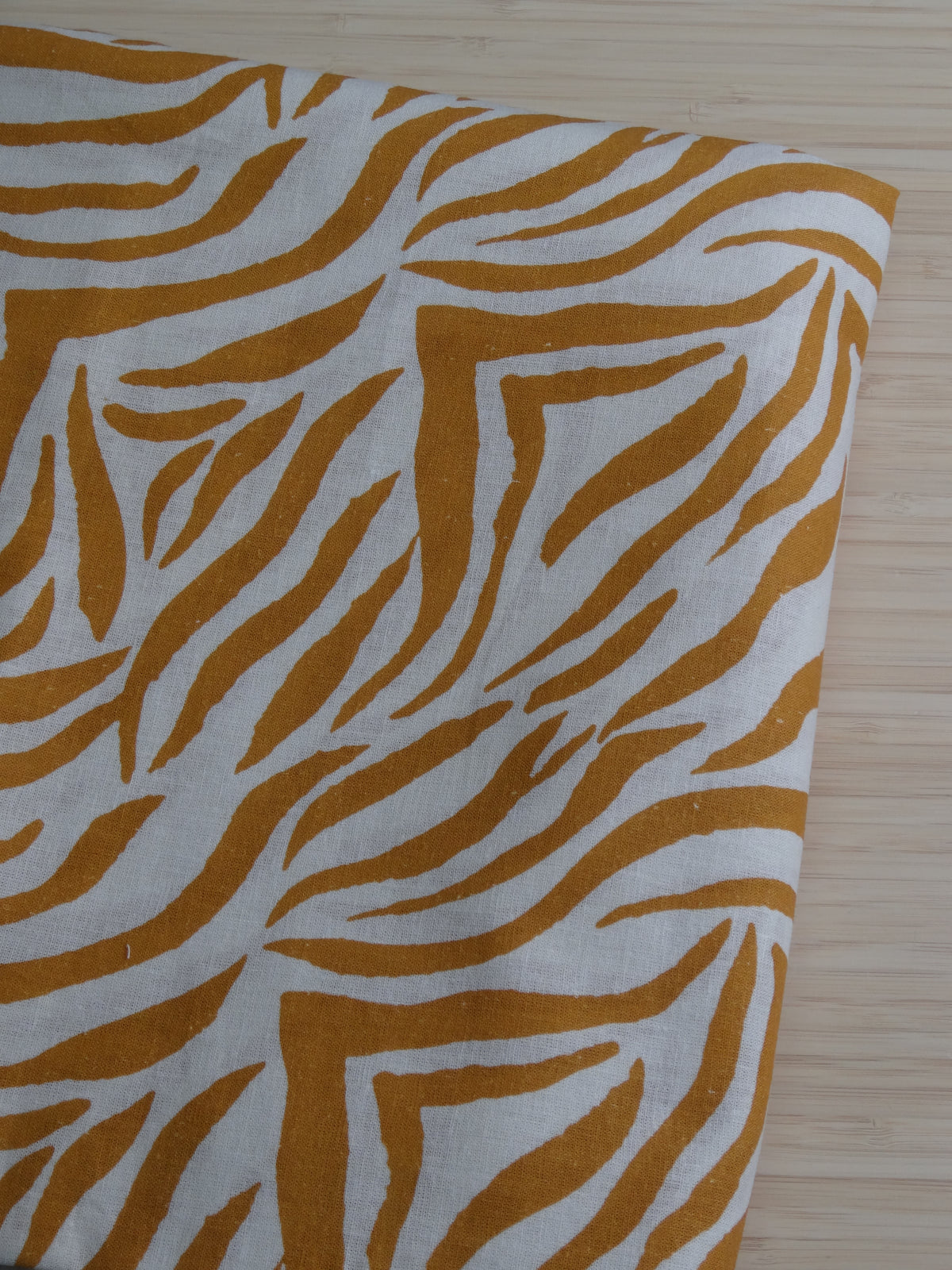 Remnant - 3.2m Zebra Print - Orange