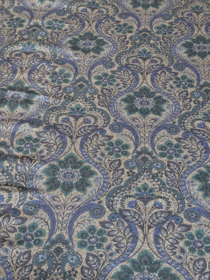 Remnant - 1.7m Paisley Printed Ponte