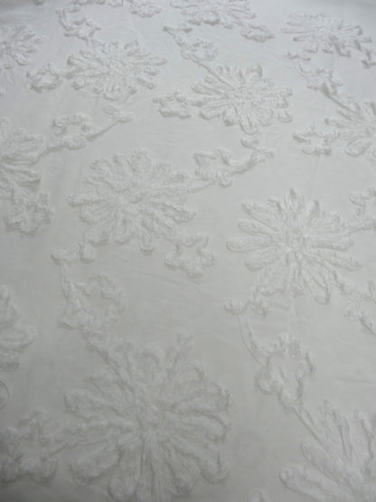 Remnant - Cotton Floral Applique #1