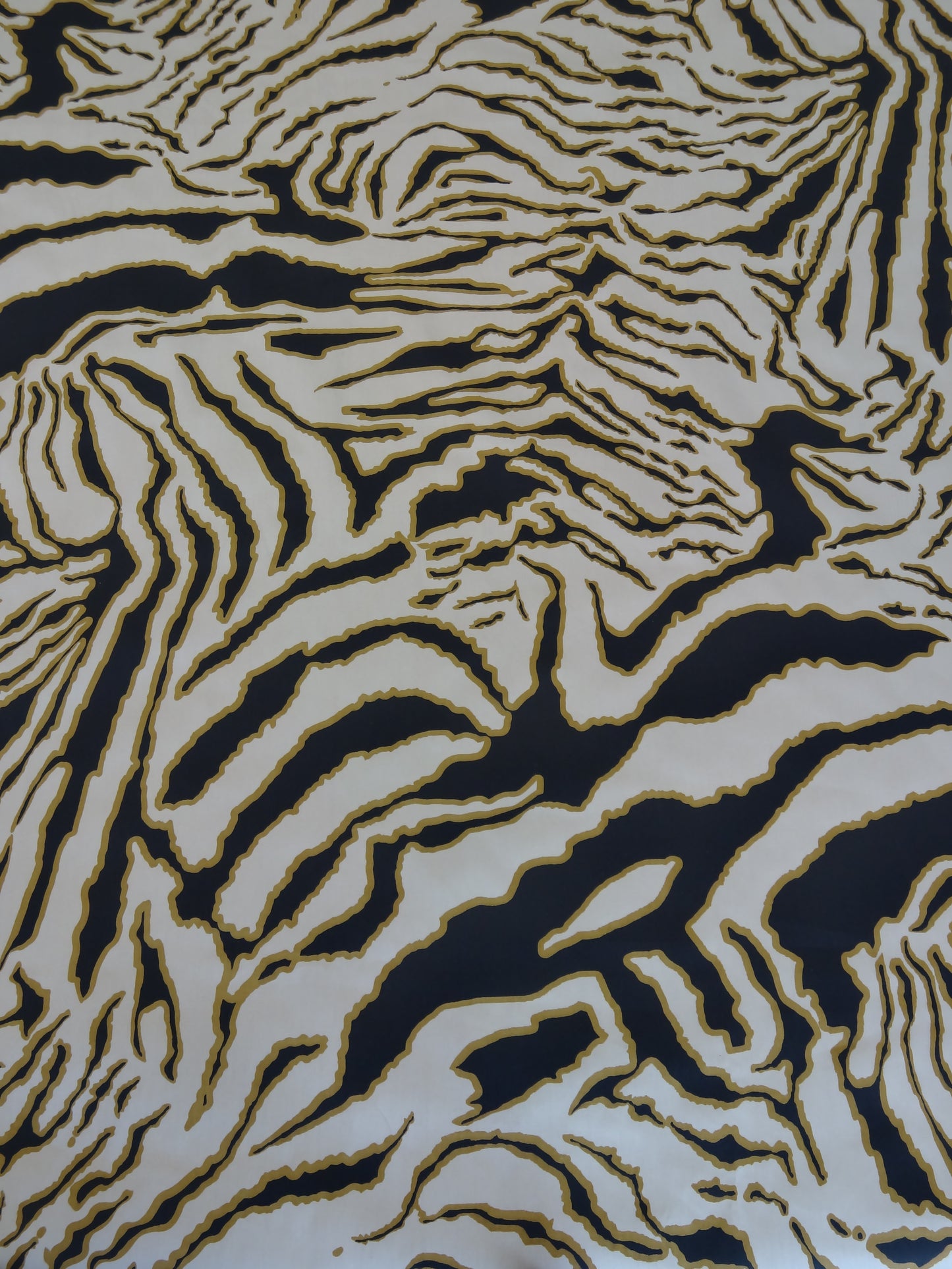 Remnant - 1m Tiger Printed Cotton Poplin