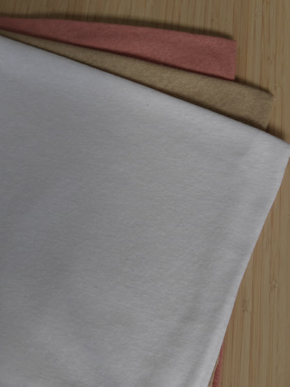 Remnant - 2.8m Cotton-Poly Slub Knit #1