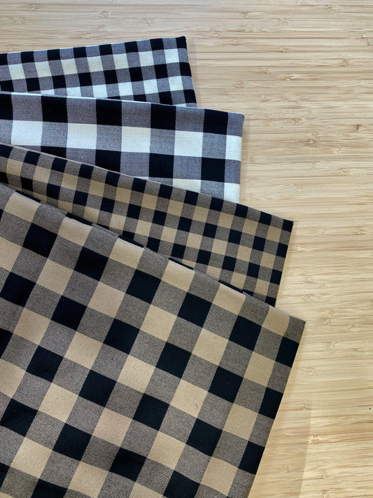 Remnant - Dual Sized Twilled Check