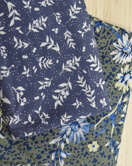 Remnant - 1.2m Printed Bamboo Knit