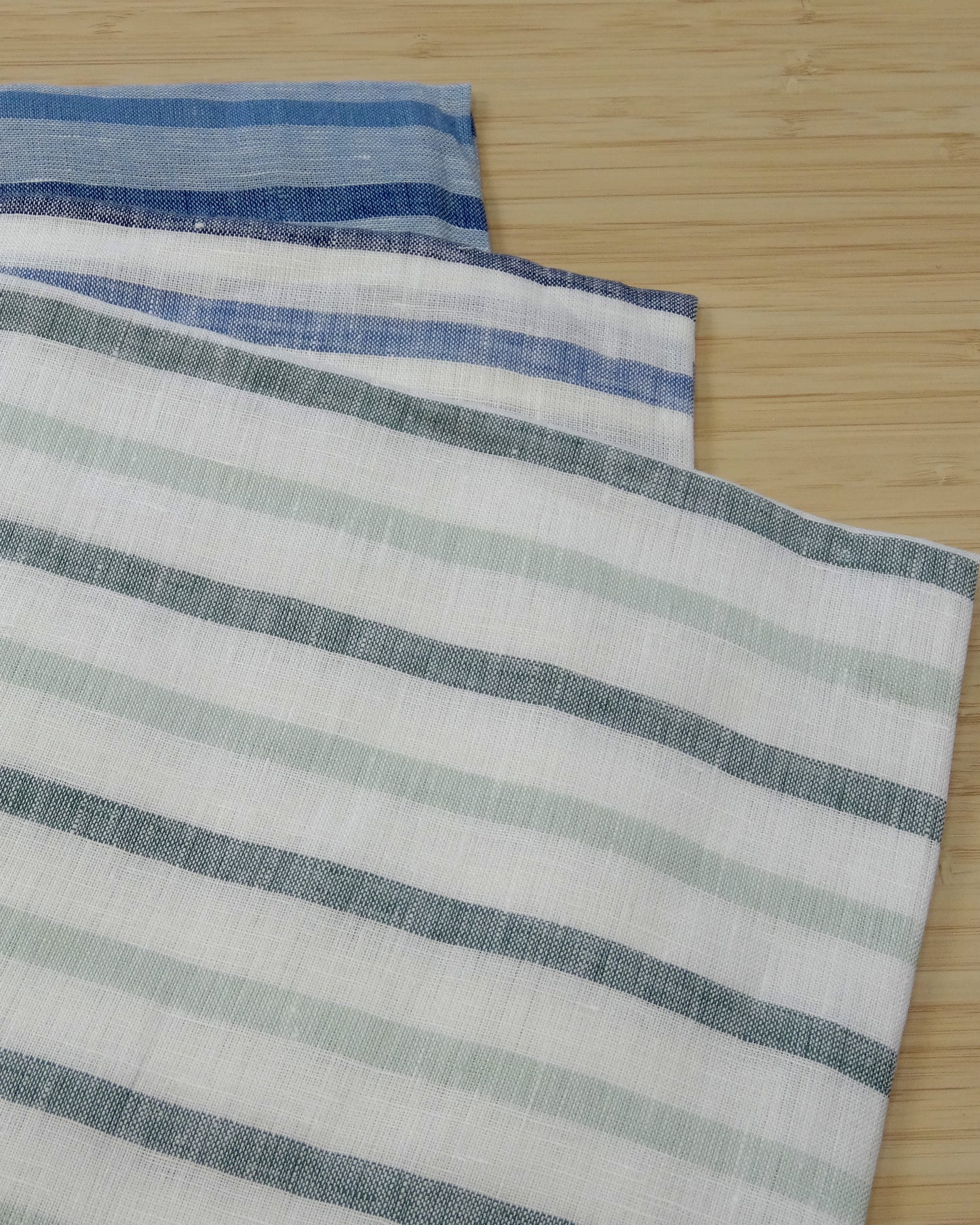 Remnant - 1.4m Linen Stripe Pack #10