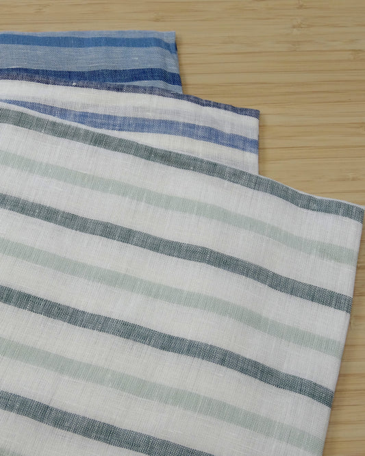 Remnant - 1.4m Linen Stripe Pack #10