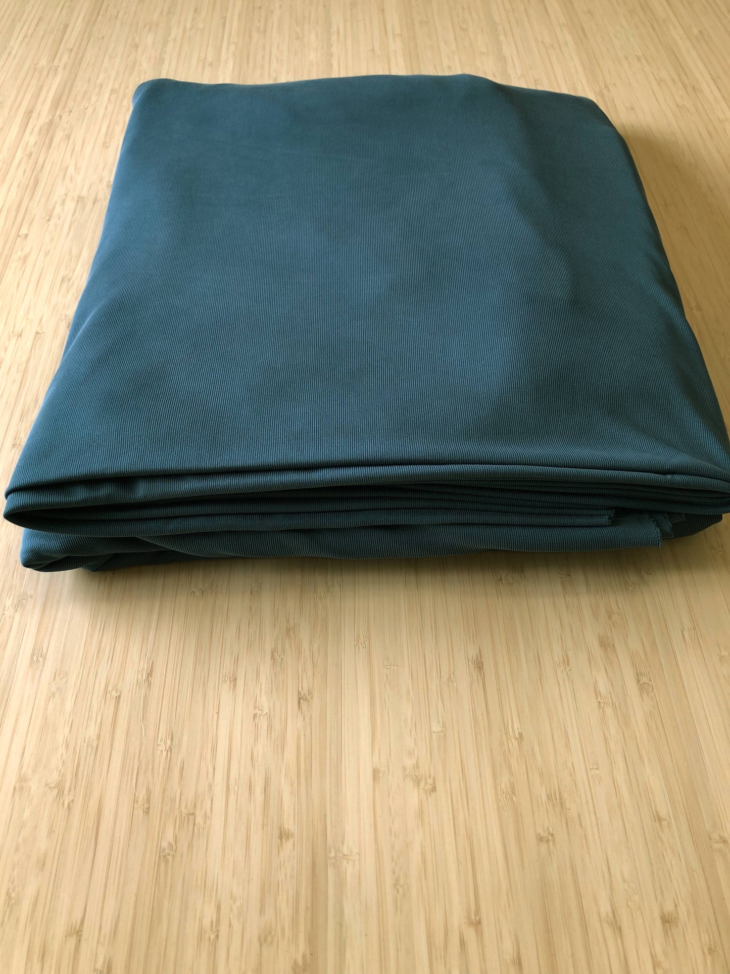 Mid-Blue Modal Rib Knit