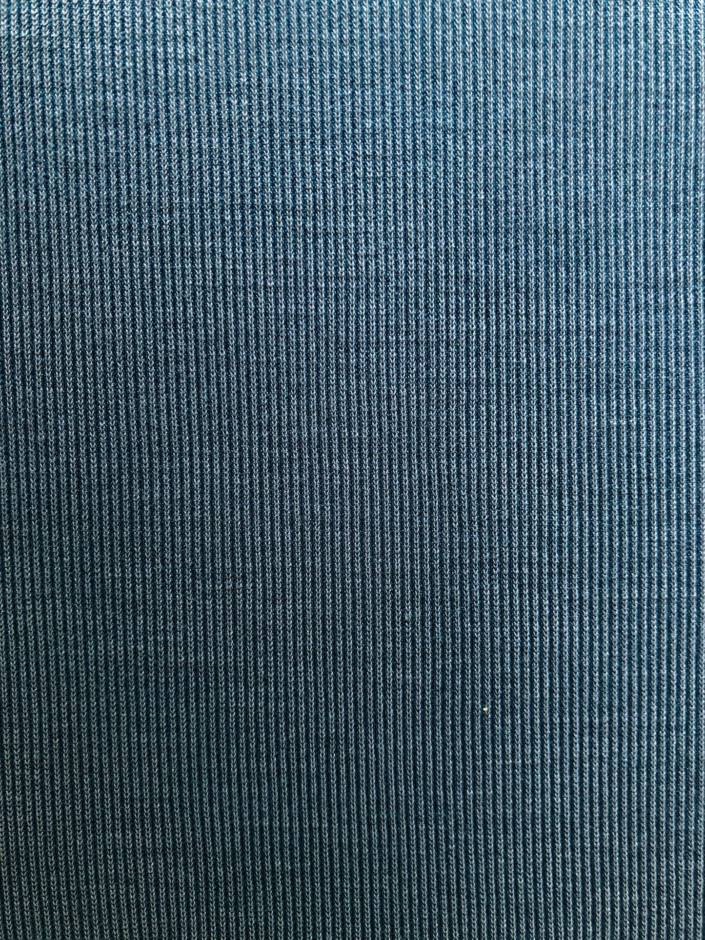 Mid-Blue Modal Rib Knit