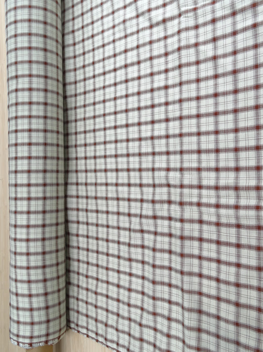 Fine Yarn Dyed Woven Check