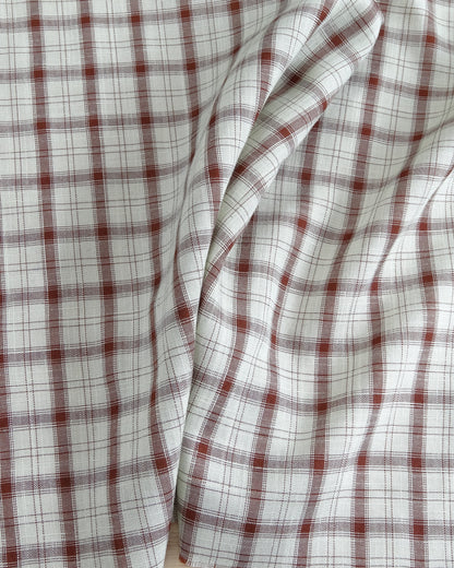 Fine Yarn Dyed Woven Check