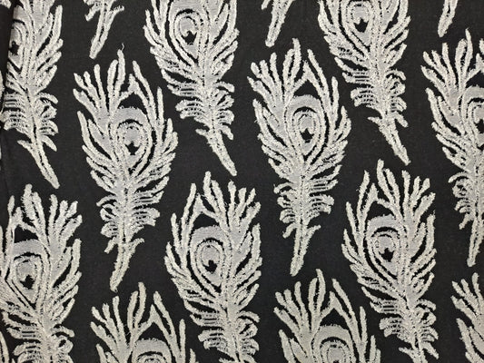 Peacock Knit Jacquard