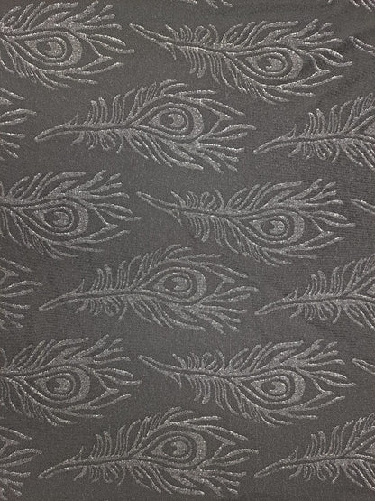 Peacock Knit Jacquard