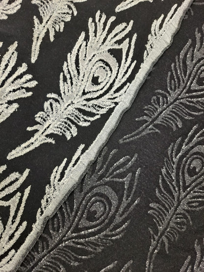 Peacock Knit Jacquard