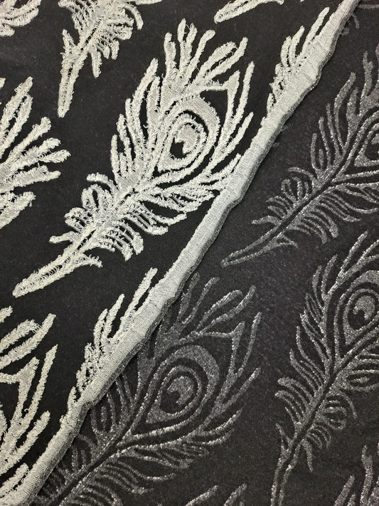 Peacock Knit Jacquard