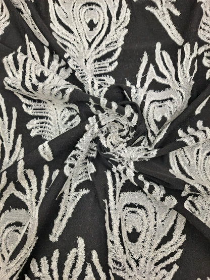 Peacock Knit Jacquard