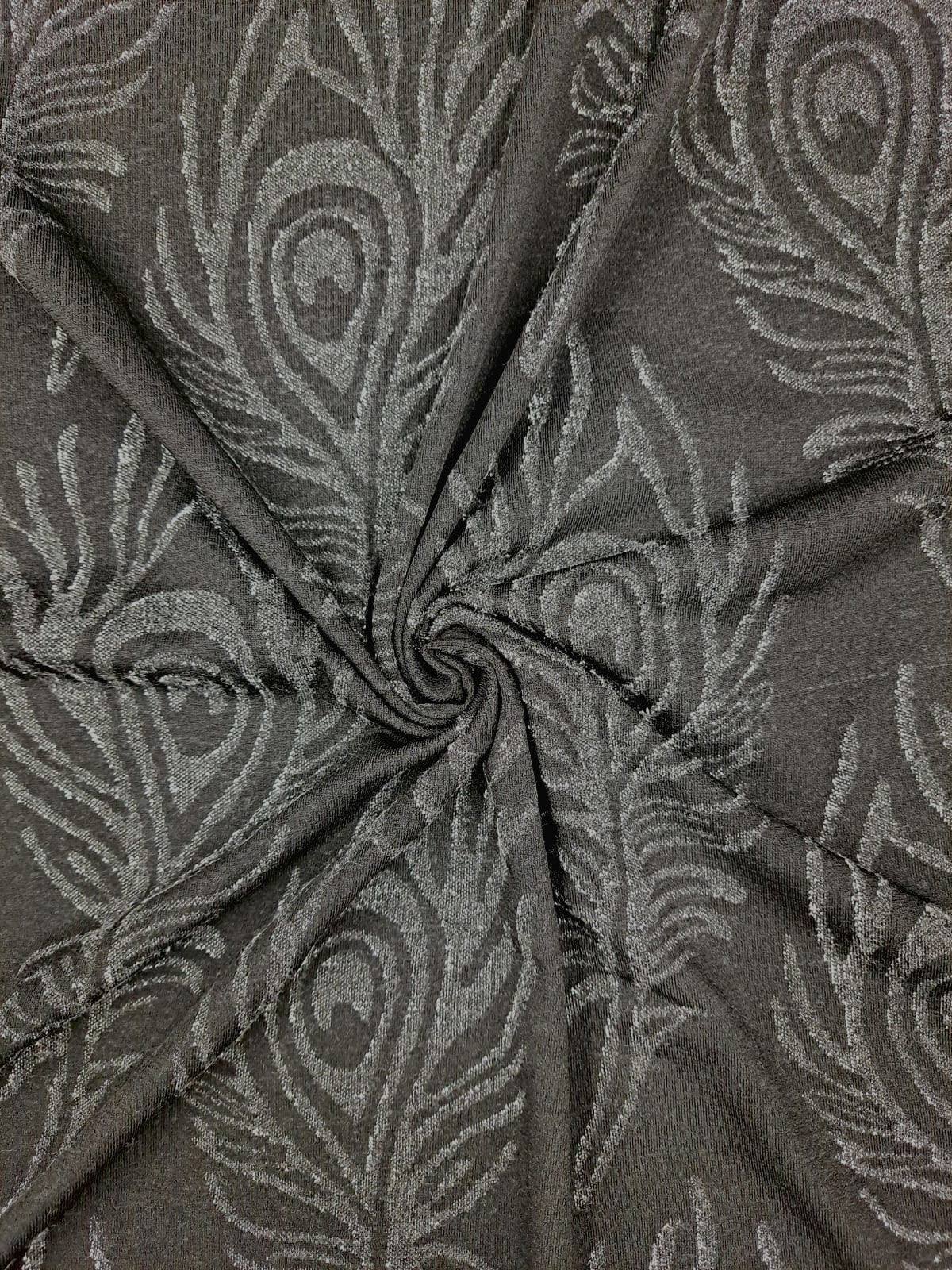 Peacock Knit Jacquard