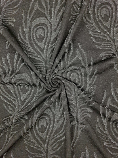 Peacock Knit Jacquard