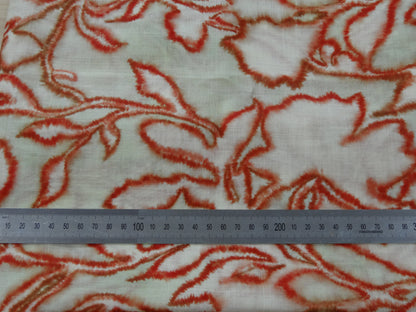 Remnant - 3m Lightweight Ramie Print #14- Abstract Print