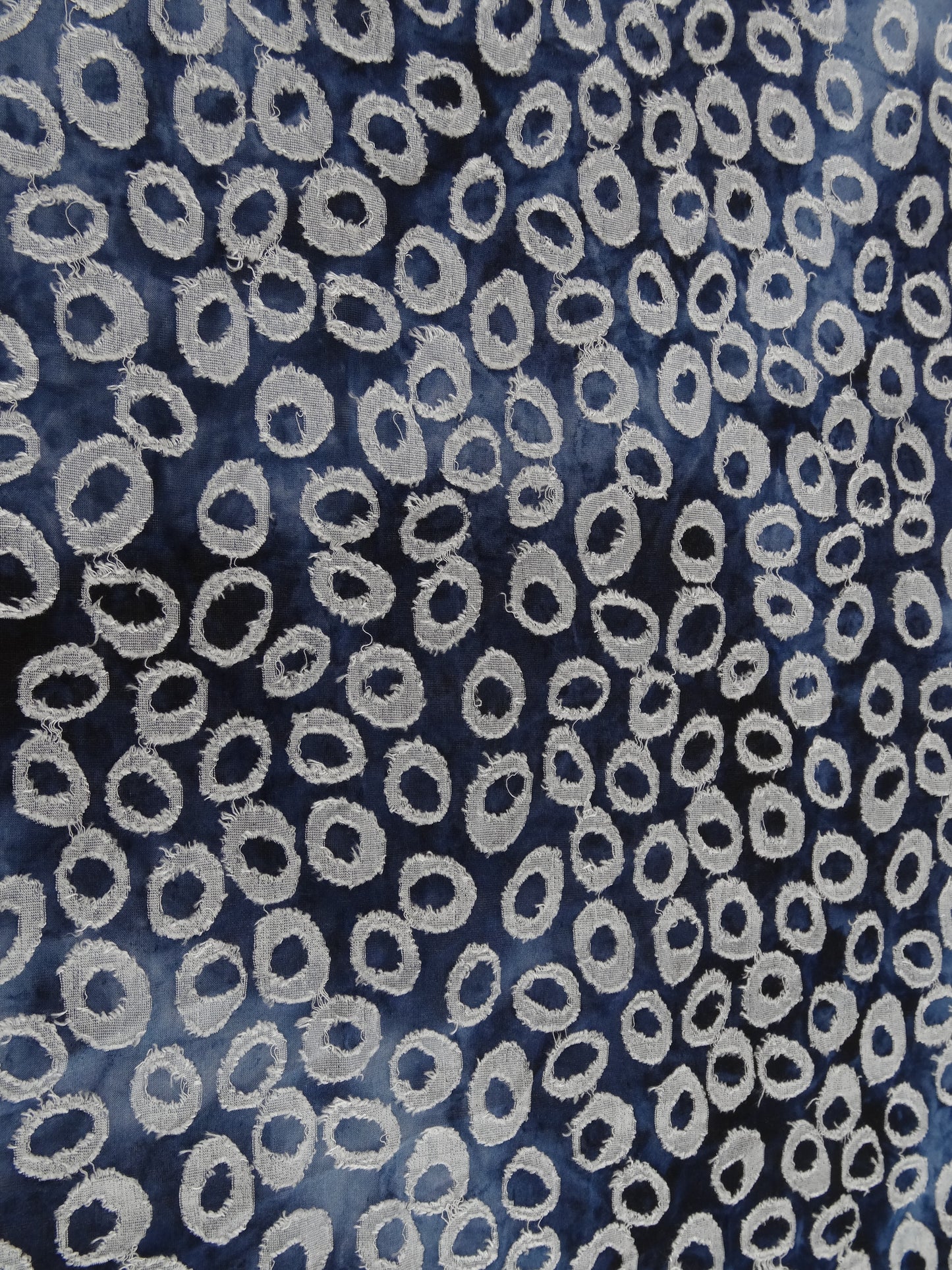 Circle Tie Dyed Knit Jacquard