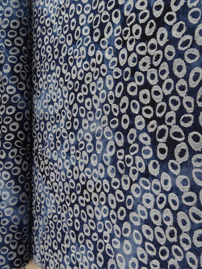 Circle Tie Dyed Knit Jacquard
