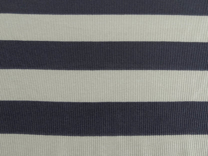 Wide Stripe Rib Knit