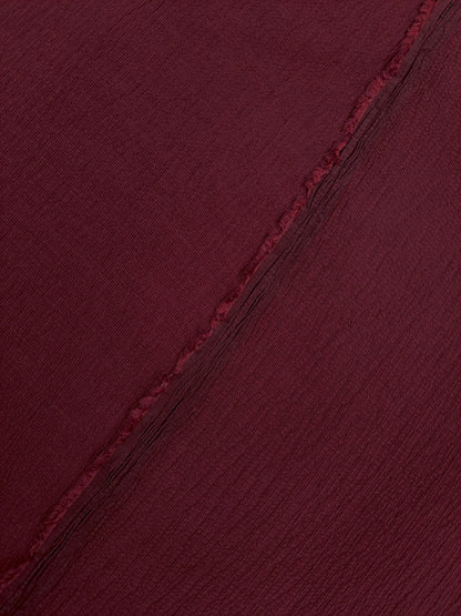 Rayon Polyester Shirred Stretch Crinkle