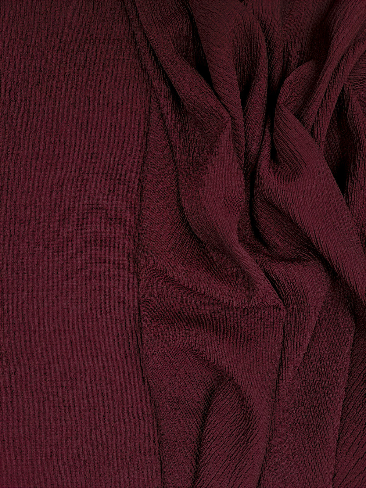 Rayon Polyester Shirred Stretch Crinkle