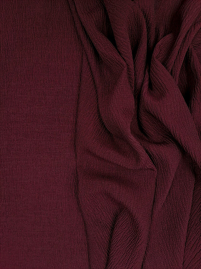 Rayon Polyester Shirred Stretch Crinkle