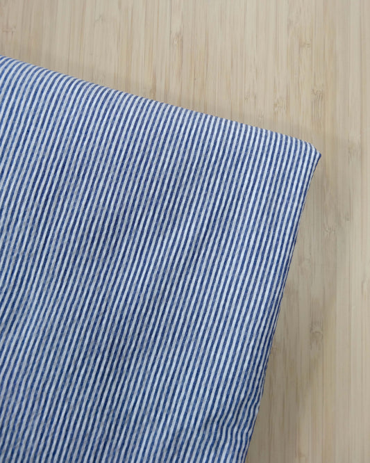 Remnant - Seersucker Stripe Blue